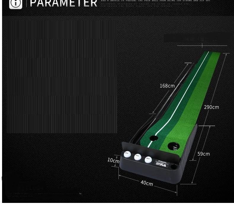 2.5M3M Green Putter Carpet