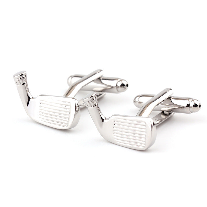 Metal French Shirt Men's Cufflinks