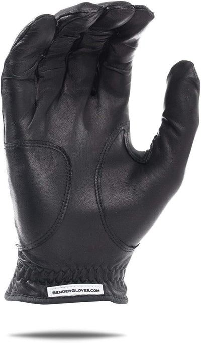 Bender - Mens Golf Glove, Durable Leather Golf Gloves, Unique Golf Gloves
