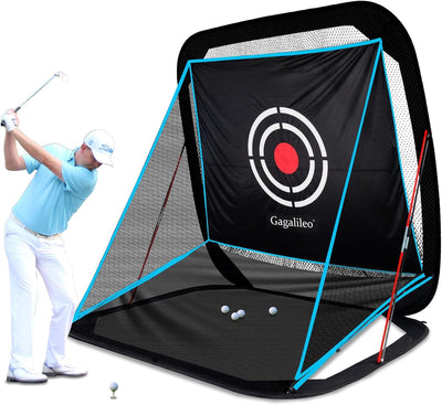 Golf Net,Golf Driving Range,Golf Hitting Net,Golf Net for Backyard,Golf Driving Range,Golf Hitting Nets with Target and Carry Bag,10X8X3Ft