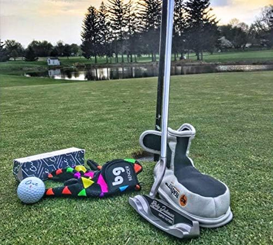 Bender - Mens Golf Glove, Durable Spandex Golf Gloves, Unique Golf Gloves