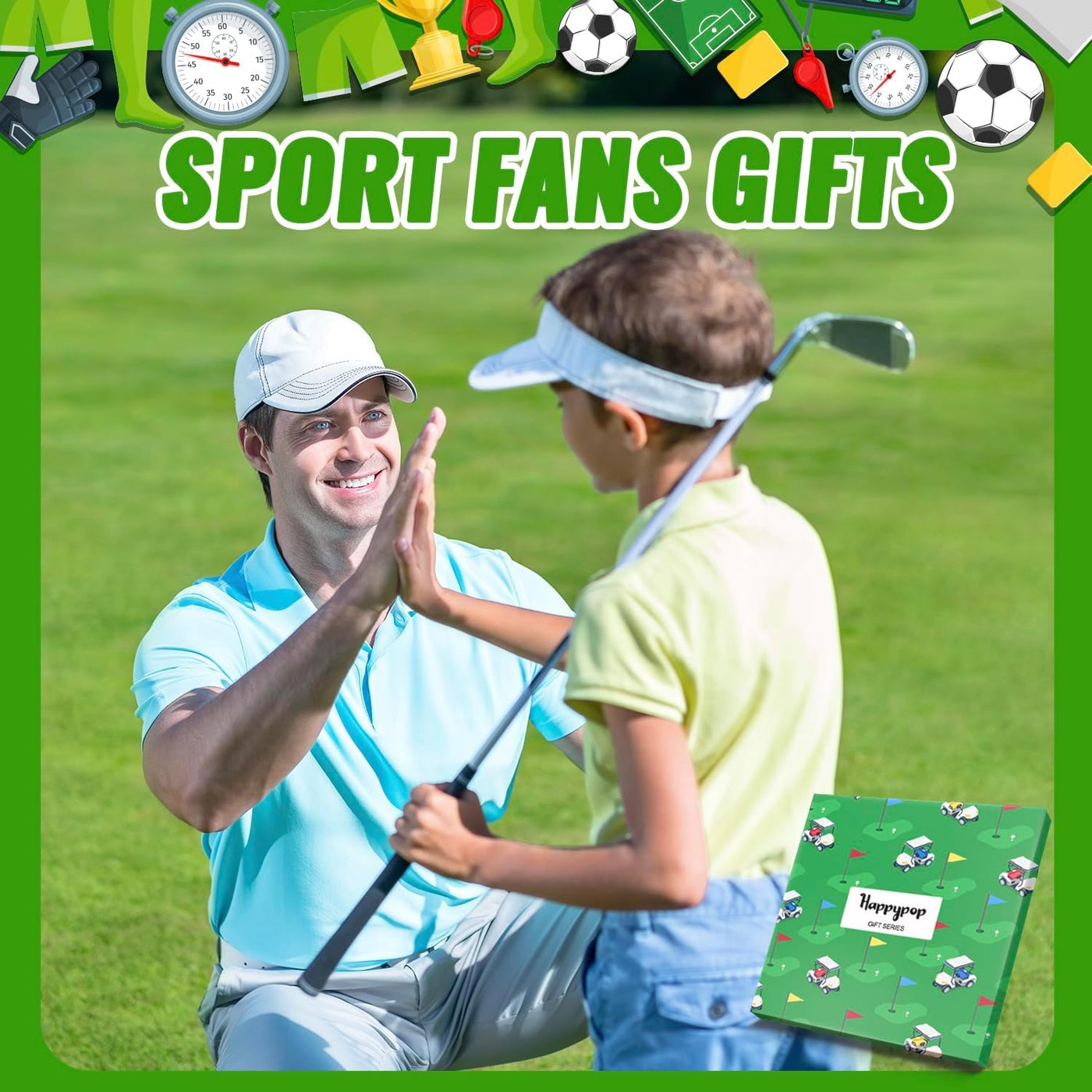 Funny Gifts for Men Women - Fishing Golf Lawyer Republican Optometry Gifts, Fishing Golfing Socks