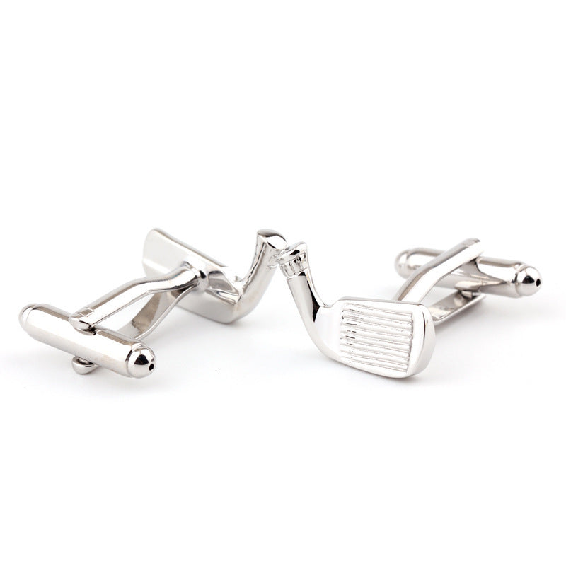 Metal French Shirt Men's Cufflinks