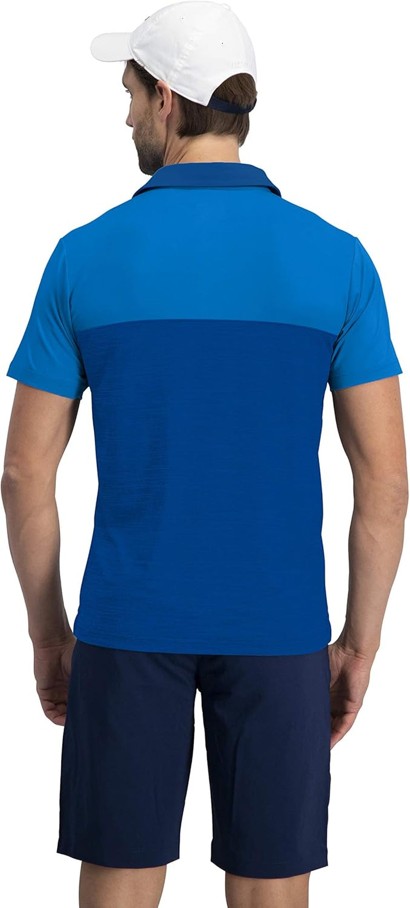 Quick Dry Golf Shirts for Men - Moisture Wicking Short-Sleeve Casual Polo Shirt